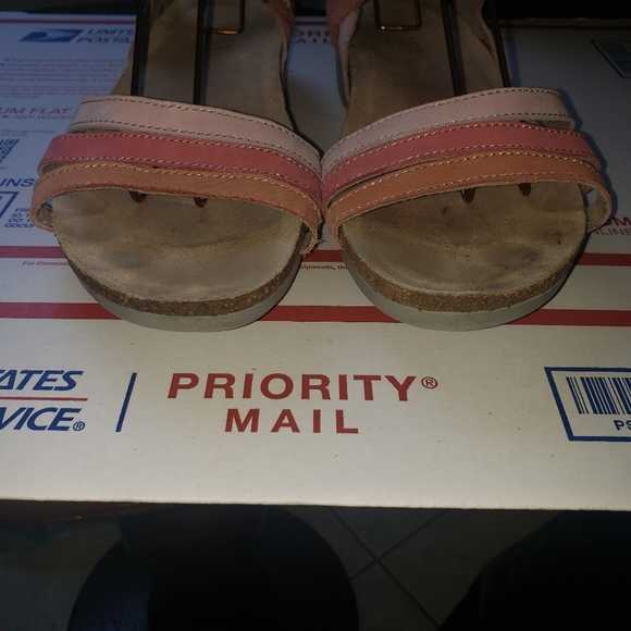 Sh122 Munro Ladies Peach Sandals 10N - Picture 4 of 10